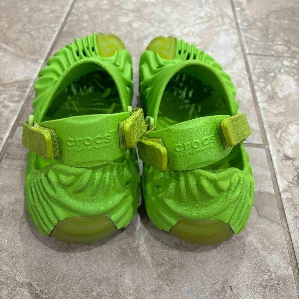 Crocs Pollex Clog Salehe Bembury Crocodile Green Mens 6 Womens 8 207393-3OT